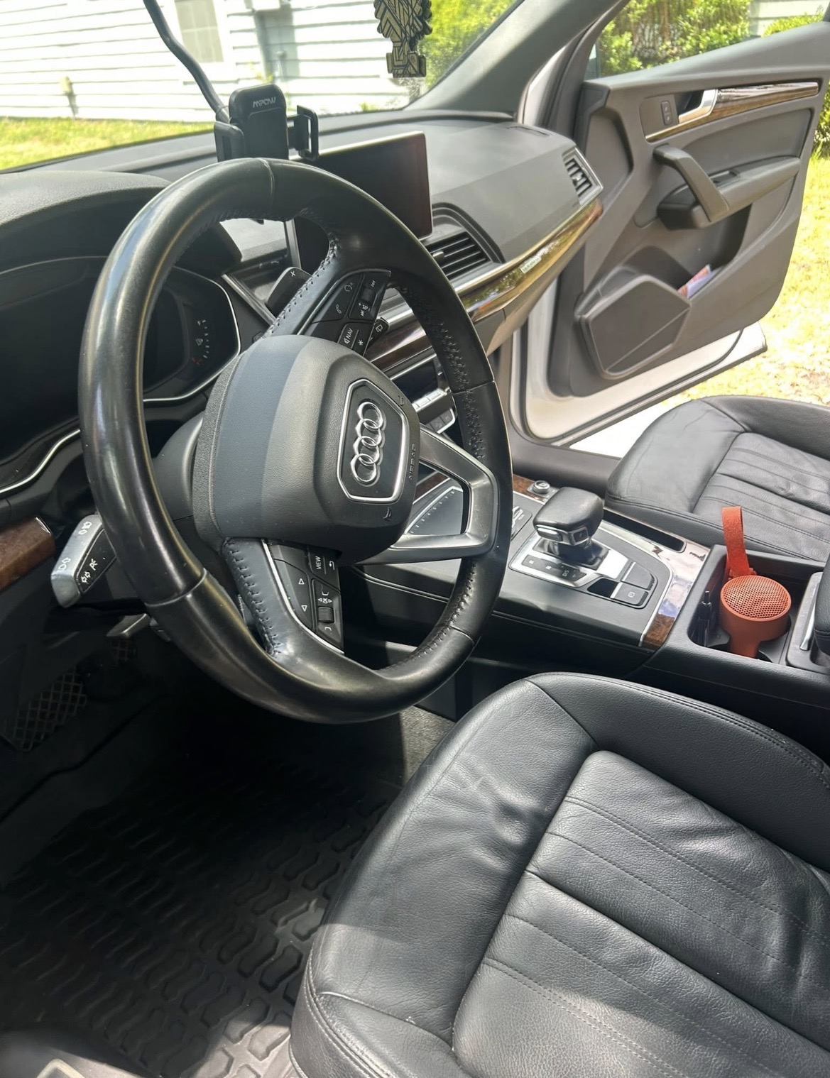 Clean Audi interior